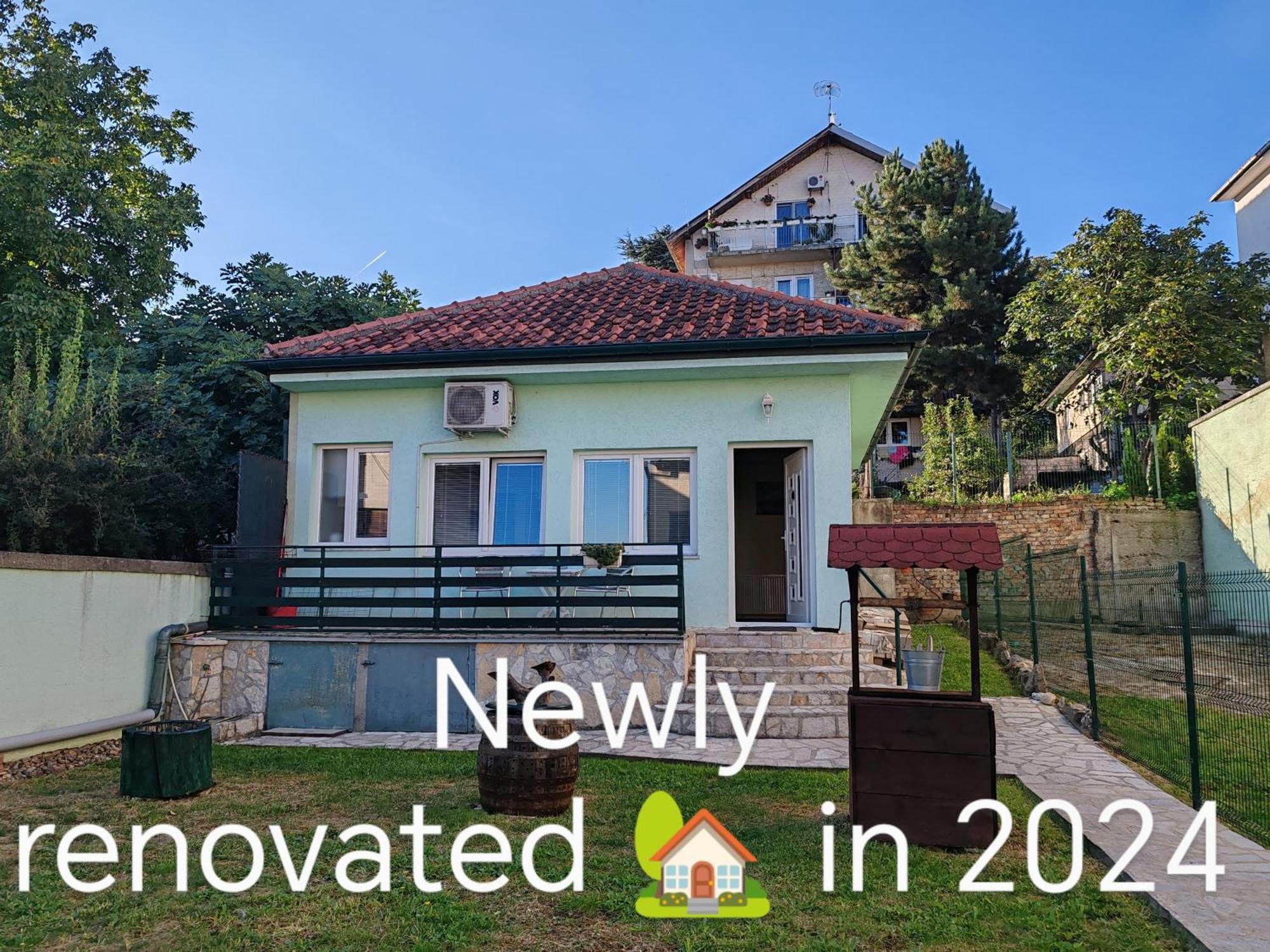 Ferienwohnung Cozy Green House Belgrad Exterior foto